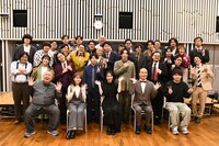 「オールナイトニッポン0（ZERO）～決戦！お笑い有楽城～」収録後の集合写真