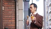 「雪印コーヒー」の新WebCM「コーヒィ勝山登場」編のメイキングカット