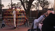 「雪印コーヒー」の新WebCM「コーヒィ勝山登場」編のメイキングカット