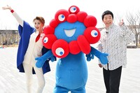 藤原紀香とミャクミャク、浜田の代打を務める今田耕司