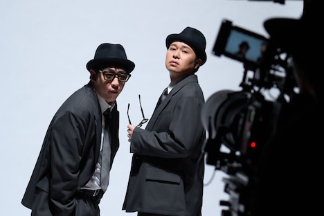 CM撮影中のさらば青春の光