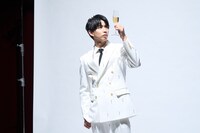 CM撮影中のはじめしゃちょー