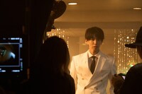 CM撮影中のはじめしゃちょー