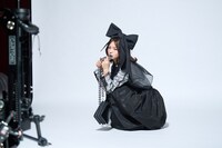 CM撮影中の福留光帆