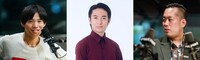 月曜に出演する（左から）かが屋・加賀、友田オレ、エバース町田