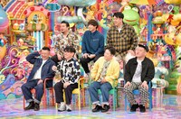 「アメトーーク！」に集結する「洋食屋大好き芸人」の（前列左から）ケンドーコバヤシ、ずん飯尾、水田信二、野性爆弾くっきー！、（後列左から）大自然ロジャー、ティモンディ前田、レインボー・ジャンボたかお