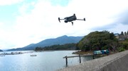 “謎の島”を調査するドローン