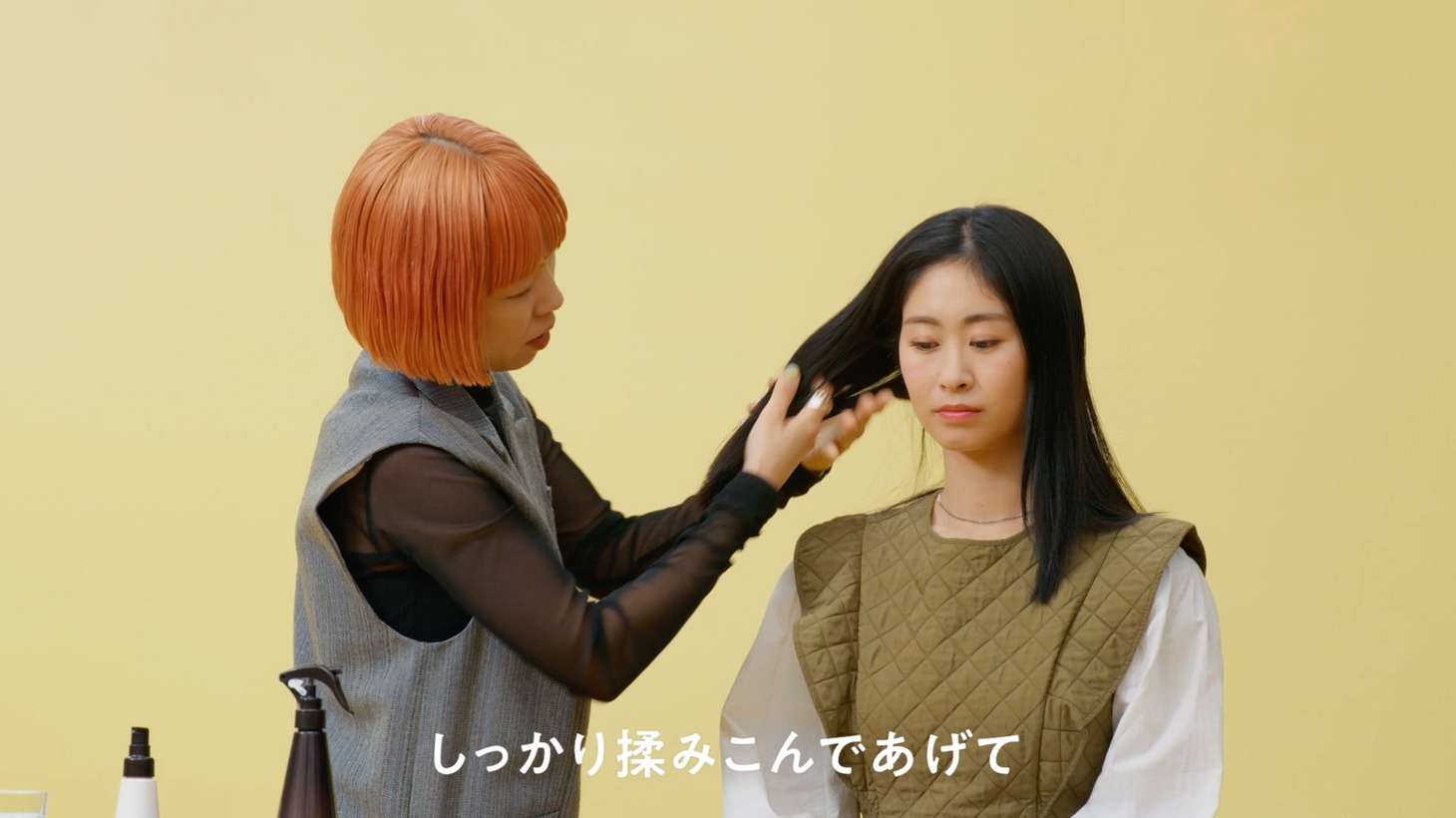Webムービー「HARU×PAKU STUDIO」のワンシーン