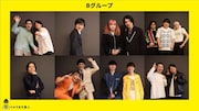 上段左からトワイライト渚、ぬで、8月22日の彼女、金剛力ぷりすけ像。下段左からうえし、キャラメルパンダ、京ぎつね、ヨタロウ。