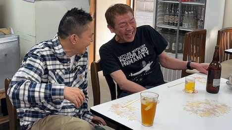 共演する爆笑問題・太田と玉袋筋太郎