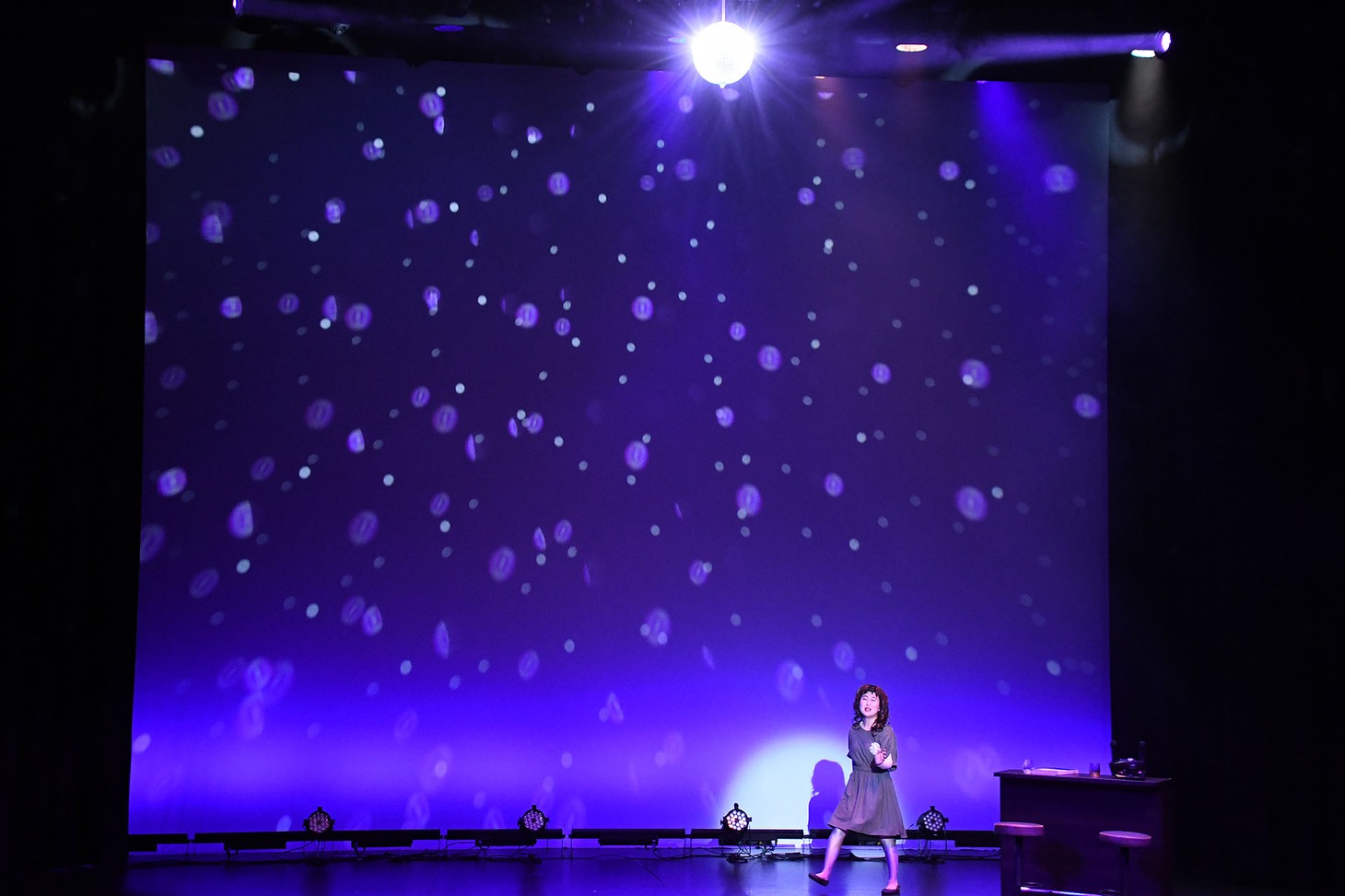 再演「木綿のハンカチーフ」のワンシーン