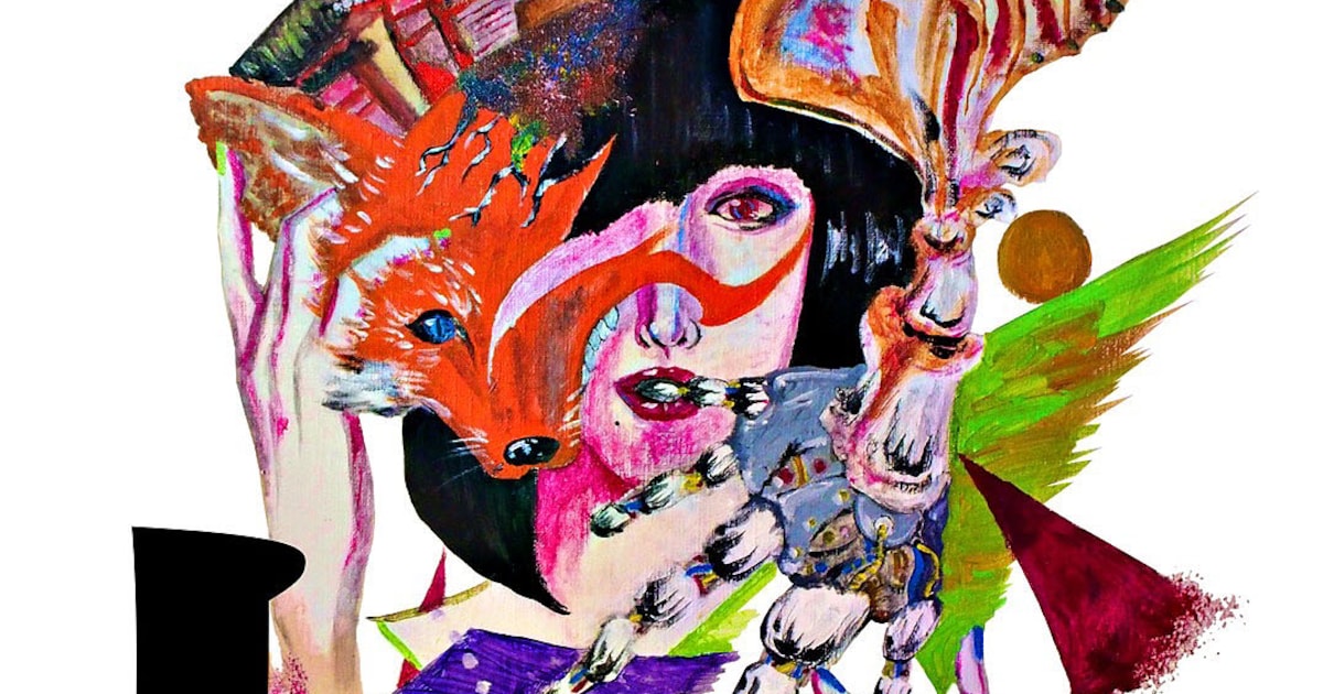 9番街レトロ京極が初個展「京極風斗の大原画展」、グッズのほか原画も 