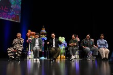 「アメトーーク常連芸人」の（左から）ケンドーコバヤシ、バカリズム、品川庄司・品川、ダイアン津田、紅しょうが