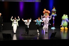 リンダカラー∞が登場した「ザキヤマ＆フジモンがパクリたい-1グランプリ」のワンシーン