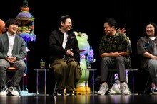 左から、バカリズム、品川庄司・品川、ダイアン津田、紅しょうが・熊元プロレス