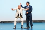 「錦鯉独演会『バカの恩返し』」に出演する錦鯉(撮影:二瓶 彩)