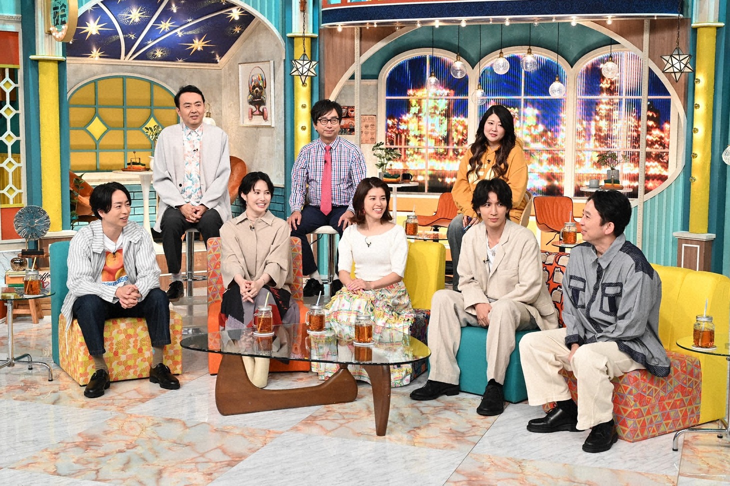 「櫻井・有吉THE夜会」のスタジオ出演者たち