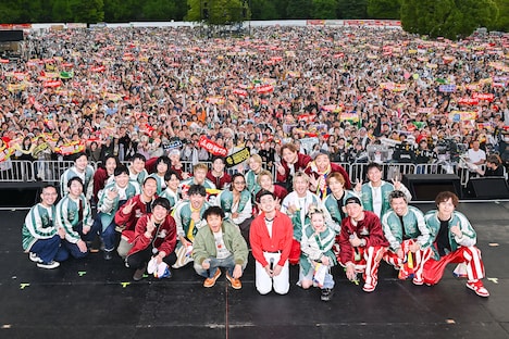 「ごぶごぶフェスティバル2025」DAY1集合写真(撮影:PUROSANGUE/小中村政一)