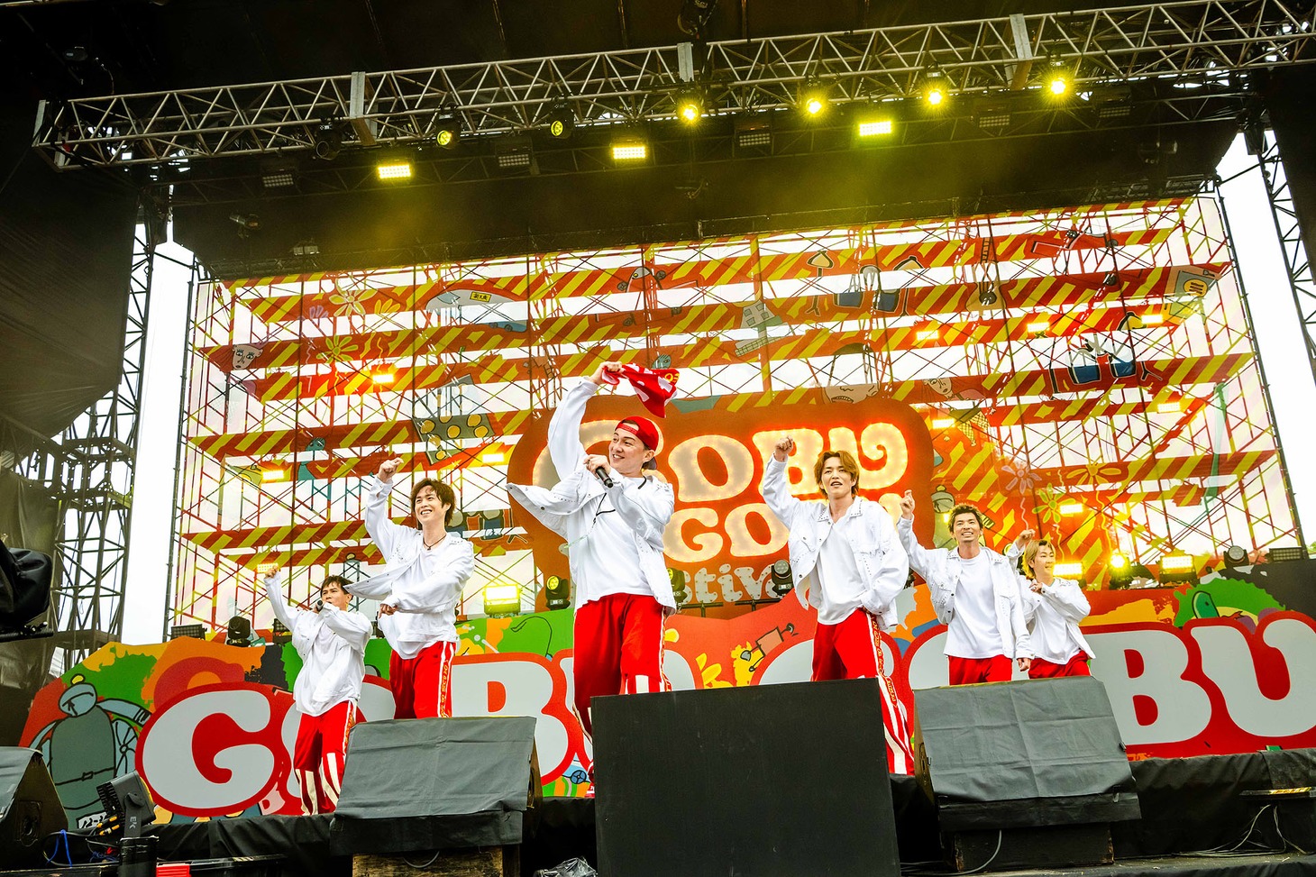 「ごぶごぶフェスティバル2025」DAY1より、DA PUMP（撮影：ハヤシマコ）