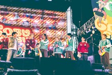 「ごぶごぶフェスティバル2025」DAY1より、GENERATIONSと浜田雅功（撮影：ハヤシマコ）