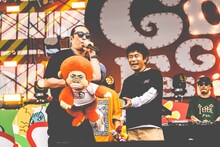 「ごぶごぶフェスティバル2025」DAY2より、湘南乃風と浜田雅功（撮影： 渡邉一生）