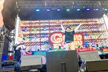 「ごぶごぶフェスティバル2025」DAY2より、TRFと浜田雅功（撮影：ハヤシマコ）