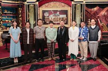 左から渡邉結衣アナウンサー、キングコング梶原、とろサーモン久保田、蛍原徹、千鳥・大悟、SHELLY、Wエンジン・チャンカワイ、トレンディエンジェル斎藤