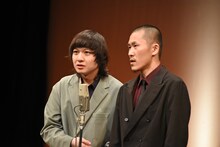 家族チャーハン。左から大石、江頭