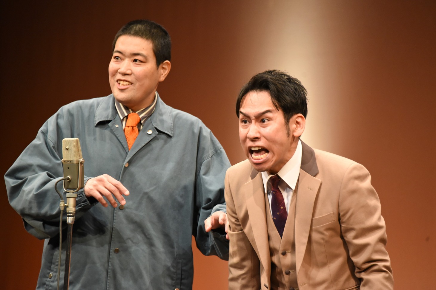 前回王者のリニア。左からしょうへい、酒井