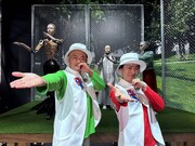 大阪・関西万博を訪れる櫻井翔とあばれる君