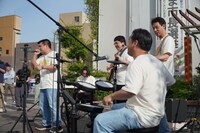 ゲリラライブの様子。