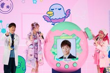「Tamagotchi Paradise（たまごっちパラダイス）」のイベントで自分の画像が出現して「ワシやないかい！」とツッコむ陣内智則