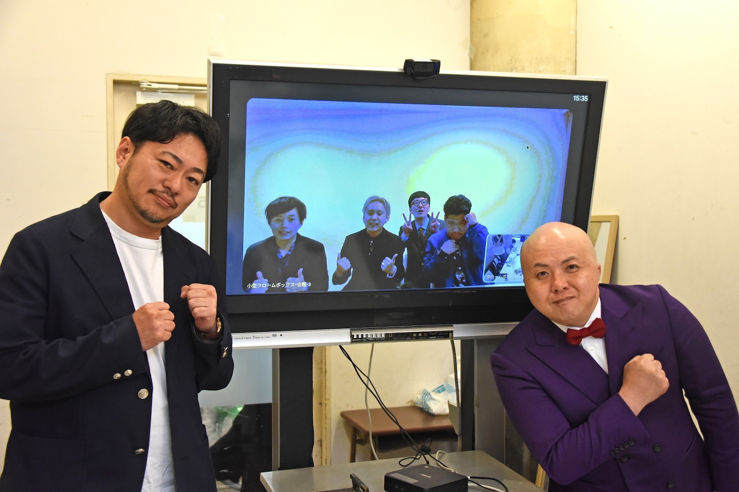 シシガシラ、リモート中継を結ぶ黒帯とチェリー大作戦
