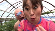 ハリウッドザコシショウとキンタロー。が出演する「ボケたとこだけ使え! オラ!!」のロケ風景