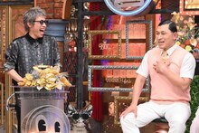 左からロンドンブーツ1号2号・田村淳、オードリー春日