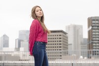 金原ひとみ（撮影：佐藤亘）