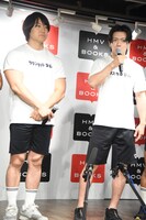 左からかけおち・青木マッチョ、マヂカルラブリー・野田クリスタル