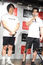 左からかけおち・青木マッチョ、マヂカルラブリー・野田クリスタル
