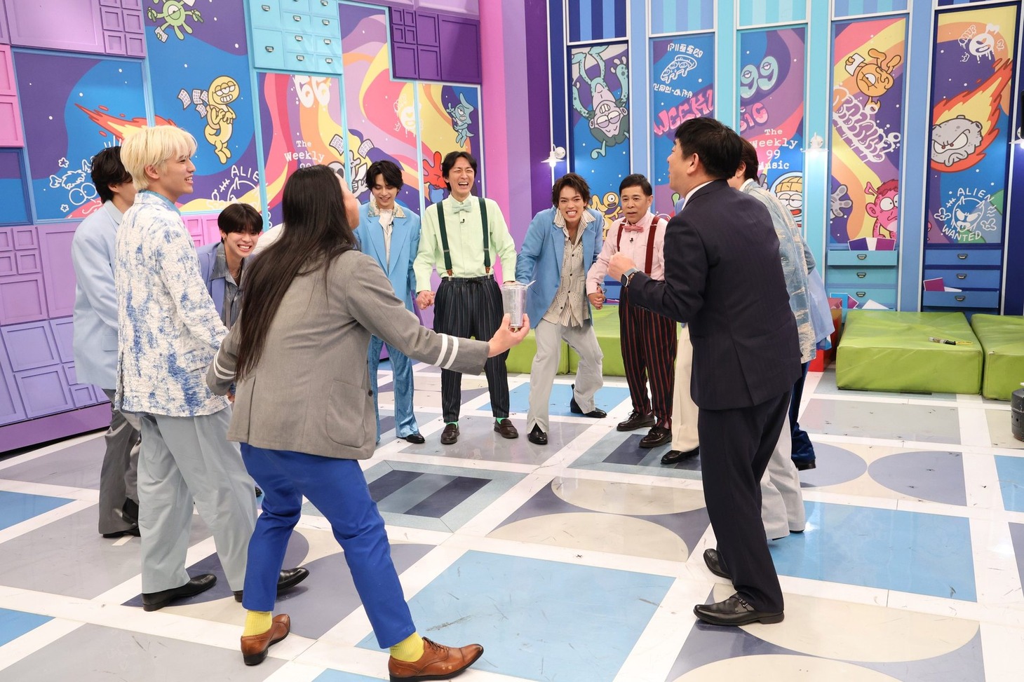 「週刊ナイナイミュージック」のワンシーン