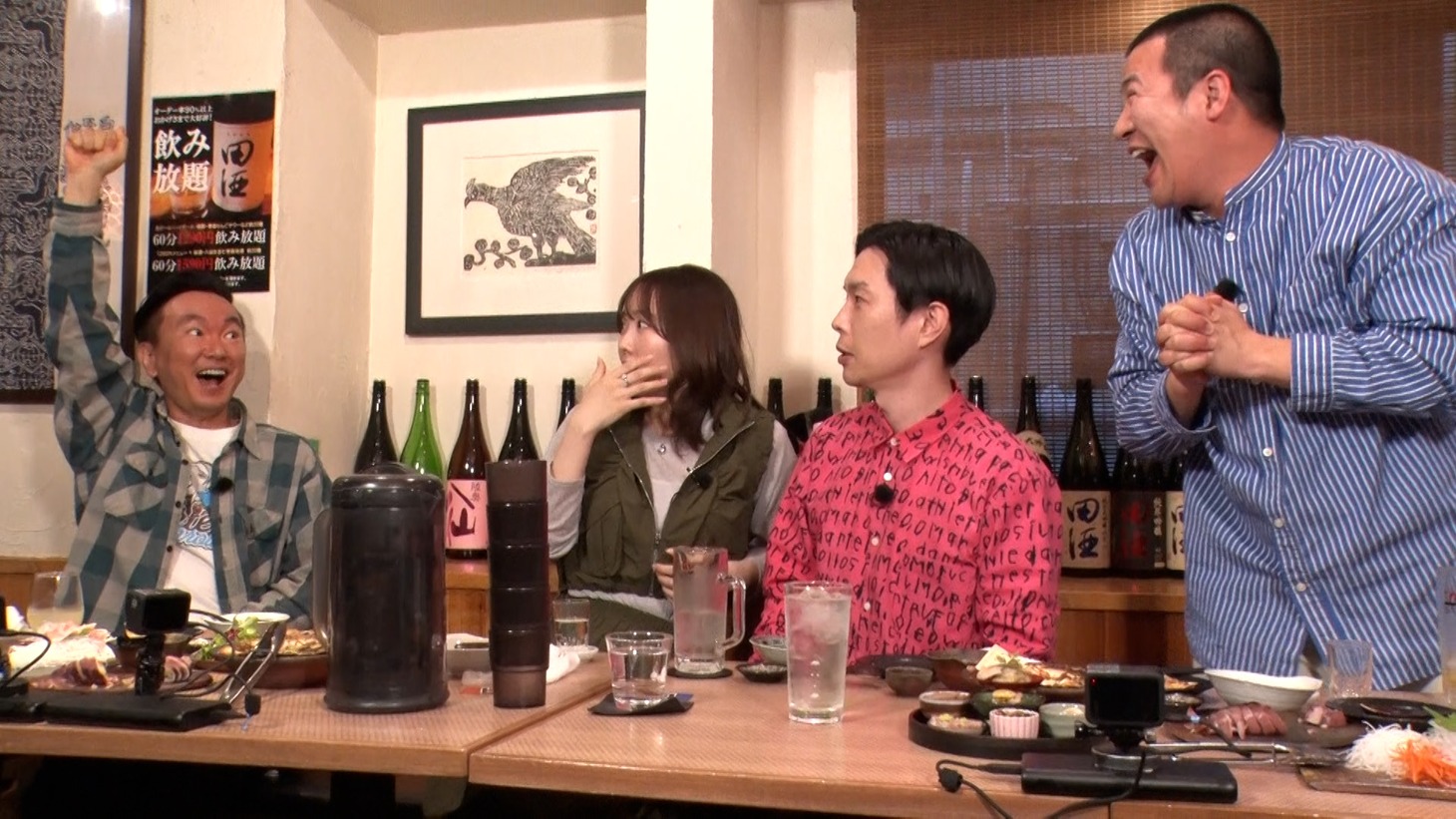 居酒屋での様子