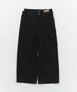 「DOUBLE WAIST PANTS（BLACK）」