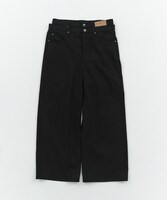 「DOUBLE WAIST PANTS（BLACK）」