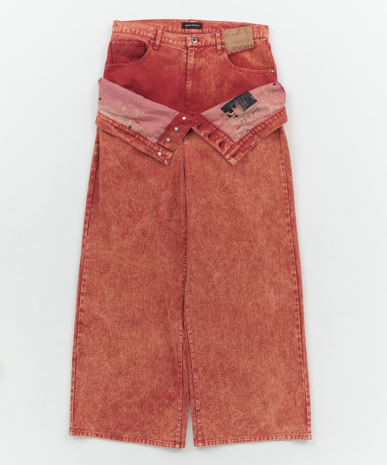 最終値下げhiroki tsuzuki DOUBLE WAIST PANTS 最終値下げhiroki tsuzuki DOUBLE WAIST PANTS