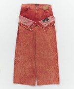 「DOUBLE WAIST PANTS（RED）」