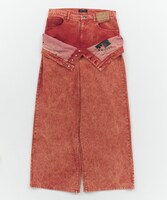 「DOUBLE WAIST PANTS（RED）」