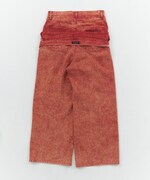 「DOUBLE WAIST PANTS（RED）」