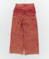 「DOUBLE WAIST PANTS（RED）」