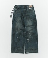 「PAINT BAGGY DENIM（BLUE）」