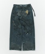 「PAINT BAGGY DENIM（BLUE）」
