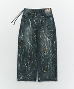 「PAINT BAGGY DENIM（BLUE）」